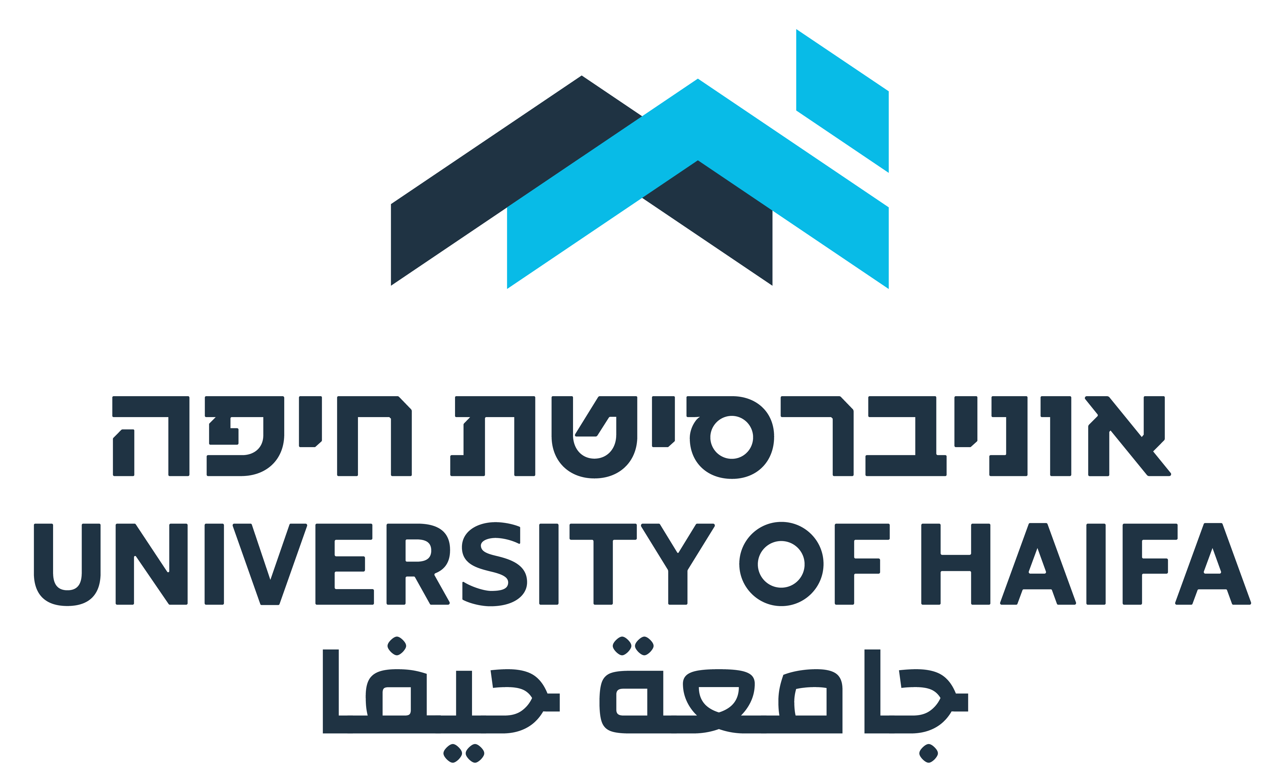 Haifa logo official apperence dark